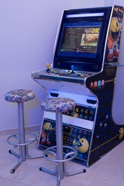 postazione gioco arcade